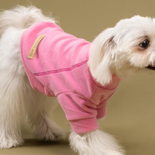3 Pack Classic Fleece Dog Sweater (X-Large / Pink-Rose-Baby Pink)