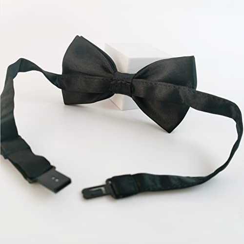 Black Dog Bow Tie (Black)