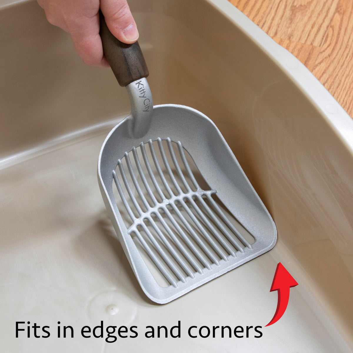 Metal Cat Litter Scoop (E) Metal Litter Scoop)