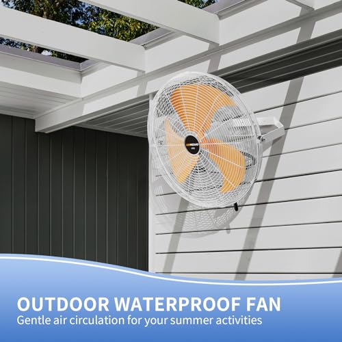 20 Inch Outdoor Wall Fan (20 Inch - Outdoor Use)