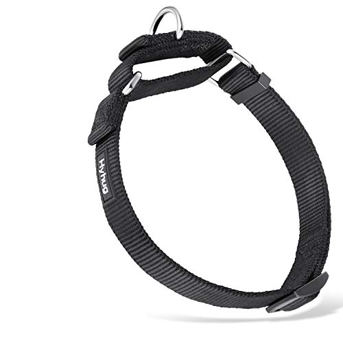 Martingale Dog Collars for Medium Dogs (Medium / Black)