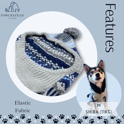 Cute Sweater for Dogs and Cats Soft Flannel Pet Outfit Warm and Cozy Animal Hoodie Small to Large Pet Clothes for Halloween Parties and Everyday Wear (Small)