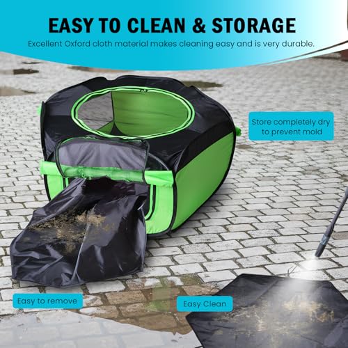 Brooder Box for Chick Starter Kit (Chicken Brooder Tent,Green)