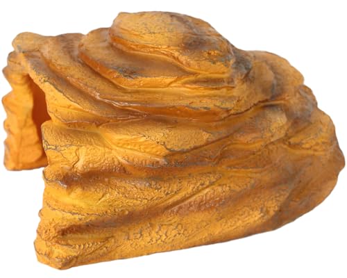Resin Reptile Hideout (Large Size ( Yellow))