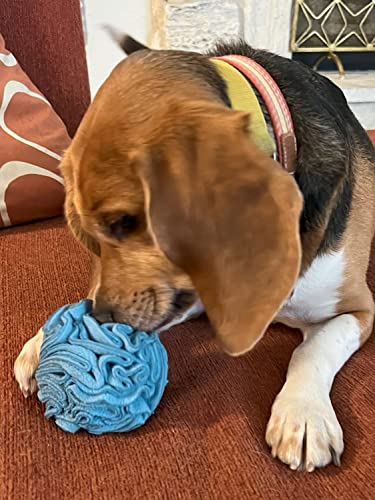 Small Breed Snuffle Puzzle Ball Treat Foraging Dog Toy Pink (Pink / Small)