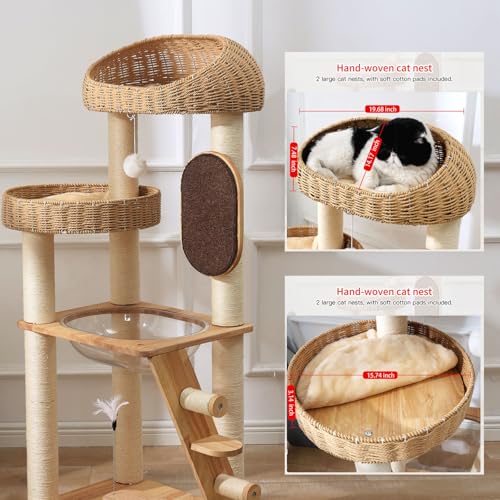 Modern Cat Tree (50 INCH)