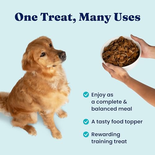 Air Dried Dog Food Topper & Treats for Picky Eaters (1 Pound (Pack of 1))