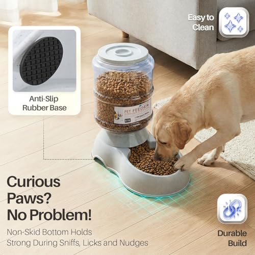 Gravity Pet Feeder (6-12 lb Feeder (3 Gallon) / Feeder)