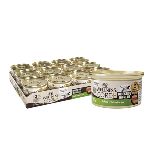 CORE+ Digestive Health Pate Adult Canned Wet Cat Food (3 Ounce (Pack of 12))