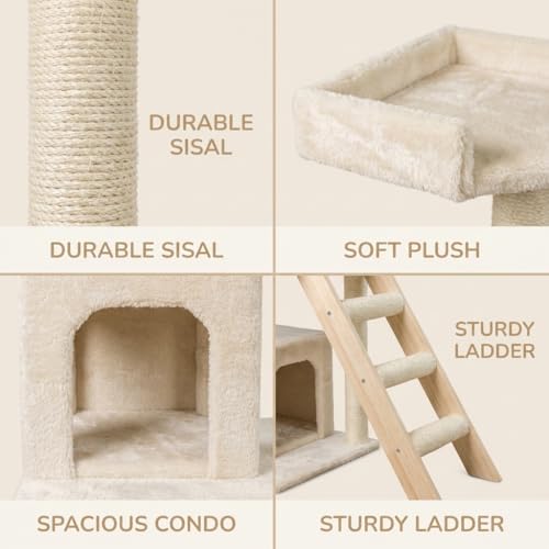 Multi Level Cat Tree Tower with Condos