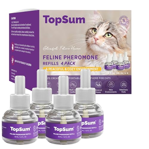 Cat Calming Pheromone Diffuser (Purple / 6.4 Fl Oz)