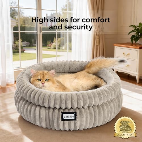 Cat Bed Kitten Bed (20.0"L x 20.0"W x 8"Th / Wind Chime)