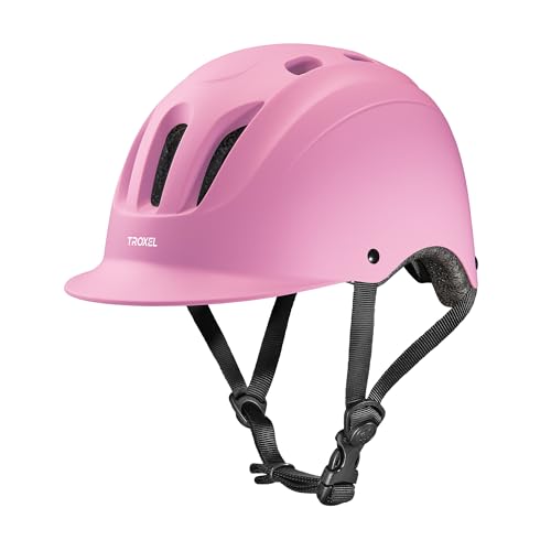 Sport 2.0 Injection Molded Horse Riding Helmet (Pink / Large)