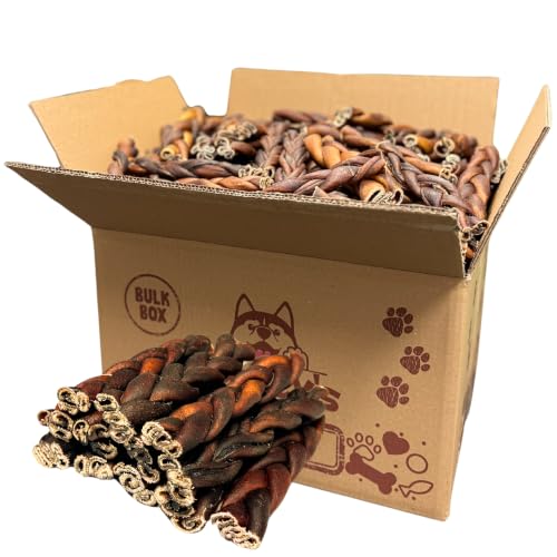6 Inch Braided Collagen Sticks for Dogs