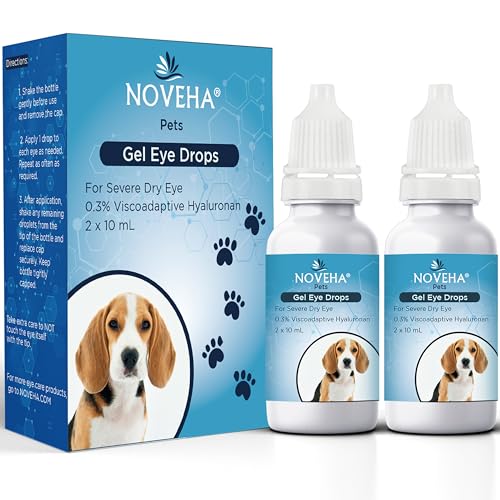 Pet Gel Eye Drops with 0.3% Viscoadaptive Hyaluronan (1 Pack)