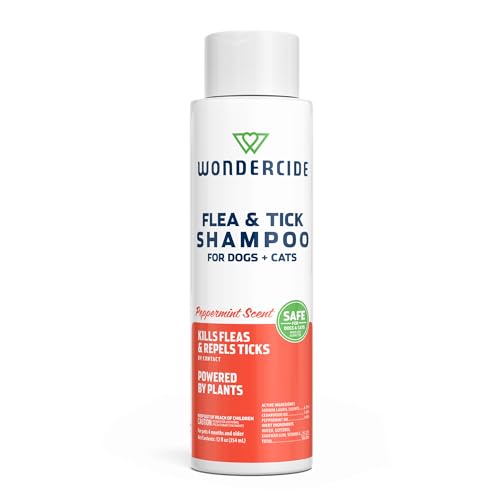 Flea & Tick Shampoo for Dogs and Cats (12 Fl oz)