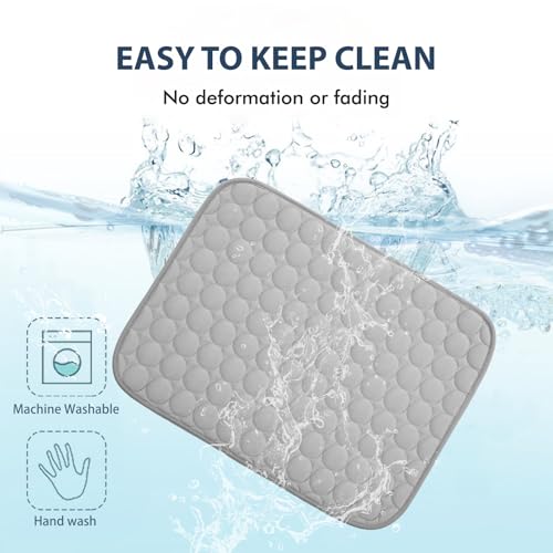 Summer Cooling Mat & Sleeping Pad (48" x 24" / Grey)
