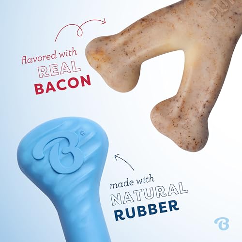Puppy 2 Pack Rubber Bone (2 Pack)