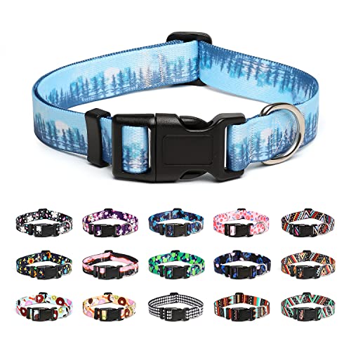 Adjustable Dog Collar (Small / Forest)