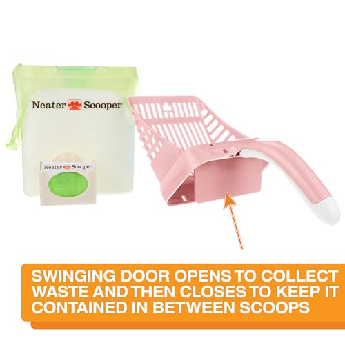 Neater Scooper Standard Cat Litter Scoop (Pink / Standard - 15 Bags)