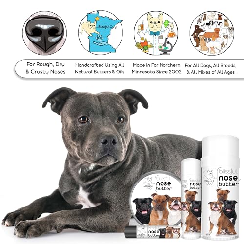 Staffordshire Pitbull Terrier Unscented Nose Butter (Staffordshire Pitbull Terrier / 4 Ounce)