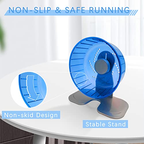 Hamster Exercise Wheel (8.3 Inch / Blue)