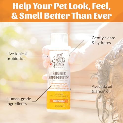 Probiotic Dog Shampoo and Conditioner