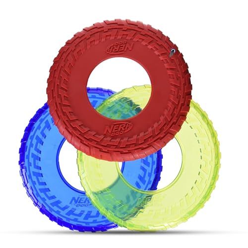 Tire Flyer Dog Toy Gift Set (Multicolor / 10 Inch (Pack of 3))