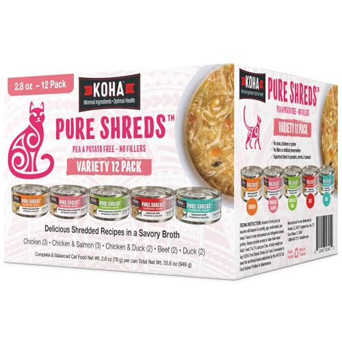 Pure Shreds Cat Variety Pack (2.8 Ounce (Pack of 12))
