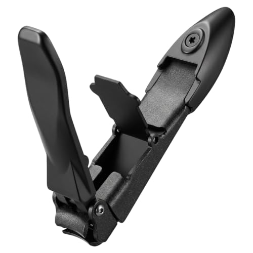 No Mess Nail Clippers with Catcher (Black)