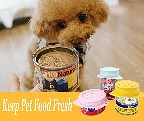 3 Pack Dog Cat Food Can Lids