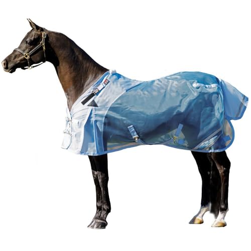 Mosquito Mesh II Adjusta (Horse Size 86 / Cutback Open Front Surcingle / Blue)