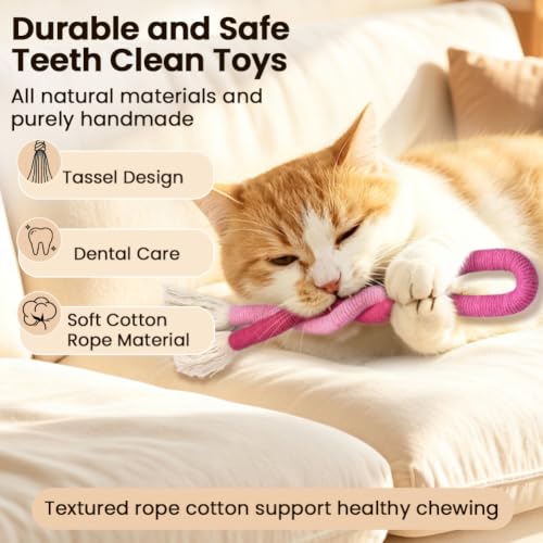Catnip Cat Toys Chew Ropes (23.6 in)