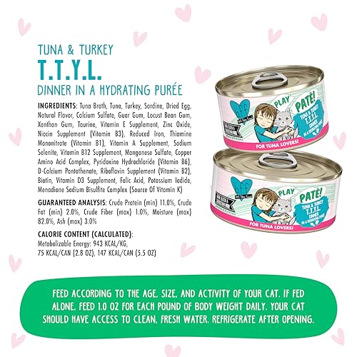B.F.F. Play Best Feline Friend Paté Lovers (2.8 Ounce (Pack of 12))