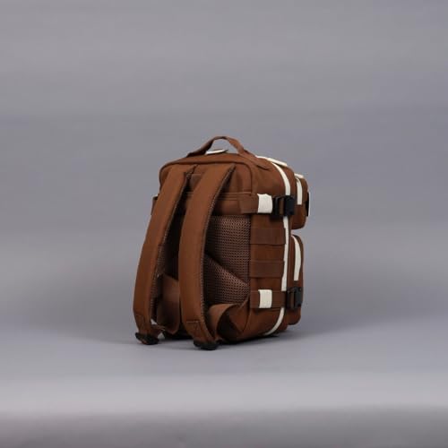 9L Mini Backpack 1000D Compact Gym EDC Bag (Mocha Brown)