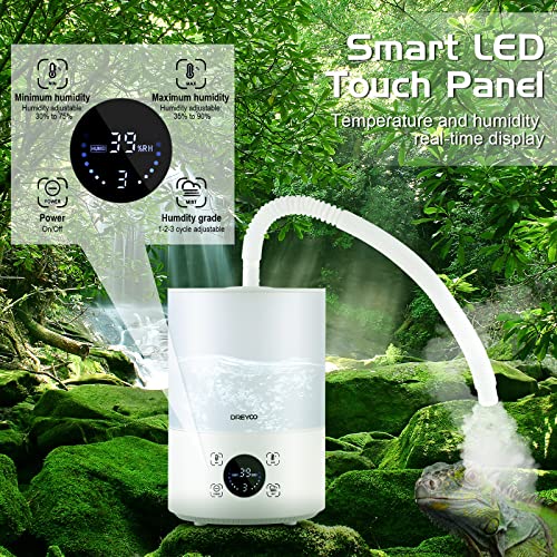 Smart Reptile Fogger Humidifiers with Humidity Control