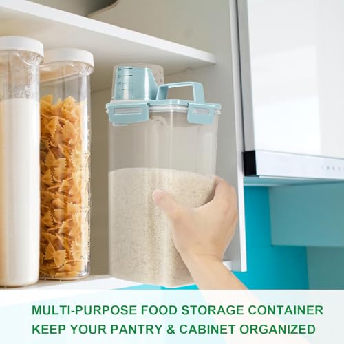 Rice Storage Container 3 (3Qt-Blue)