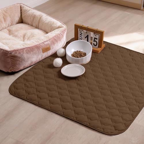 Waterproof Armchair Covers for Pets (30x30 Inch (Pack of 1) / Dark Chocolate/Light Chocolate)