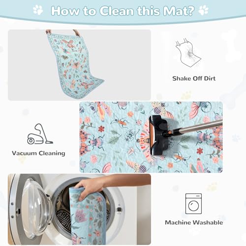 Washable Reusable Pee Pads for Dogs (Blue-03 / 3FT x 3FT (Pack of 2))