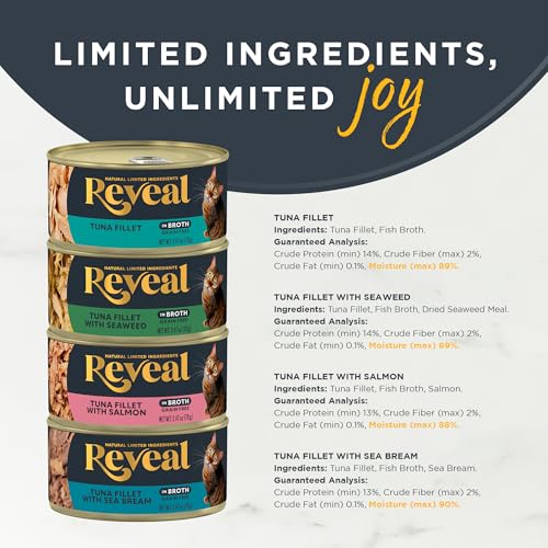 Fish Variety in Broth Wet Cat Food (2.47 Ounce (Pack of 20))