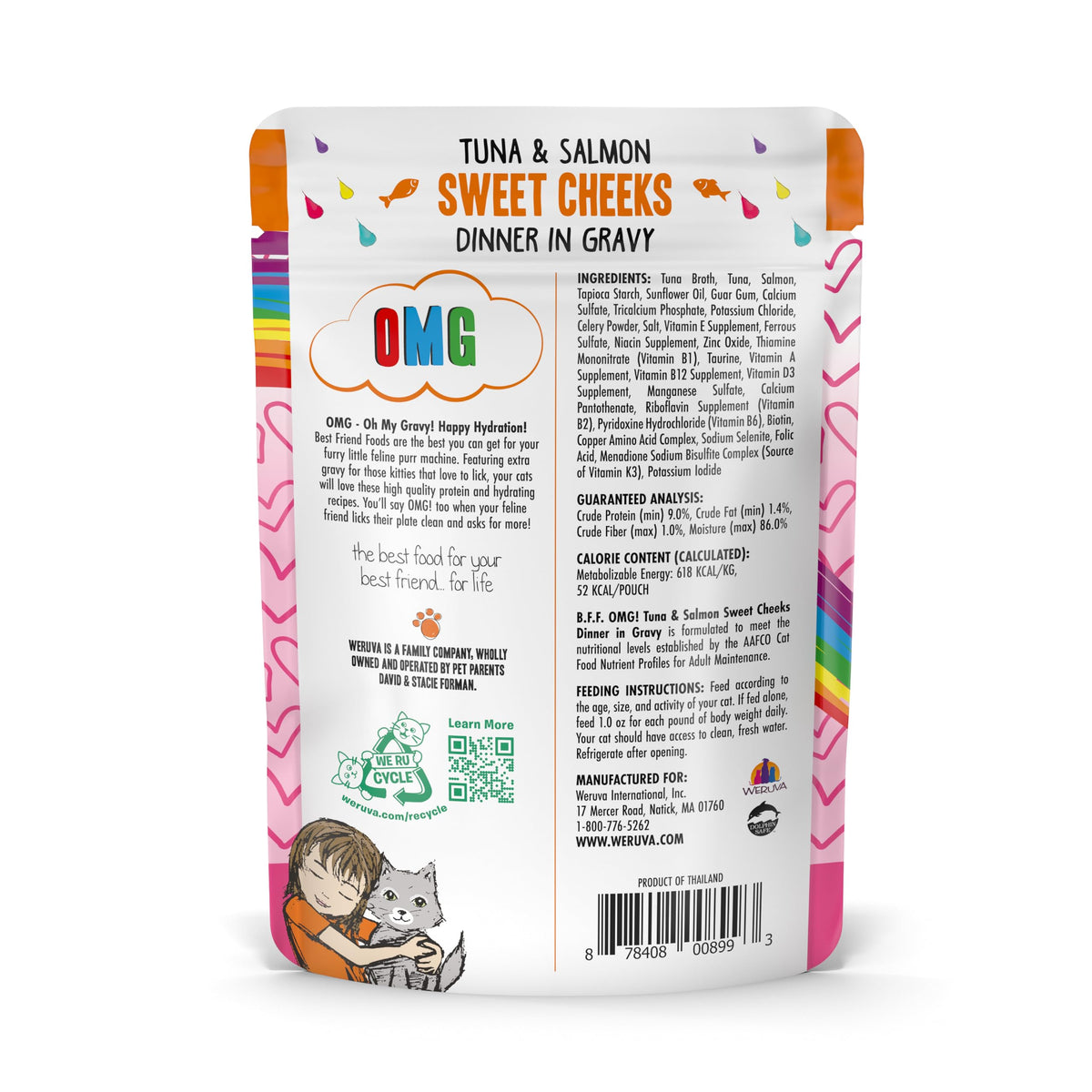 B.F.F. OMG Best Feline Friend Oh My Gravy! (3 Ounce (Pack of 12))