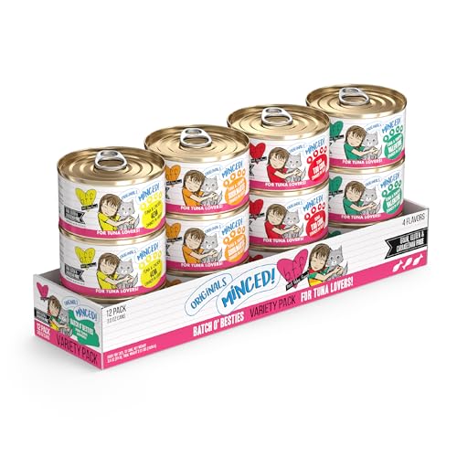 BFF Minced Natural Wet Cat Food (3 Ounce (Pack of 12))