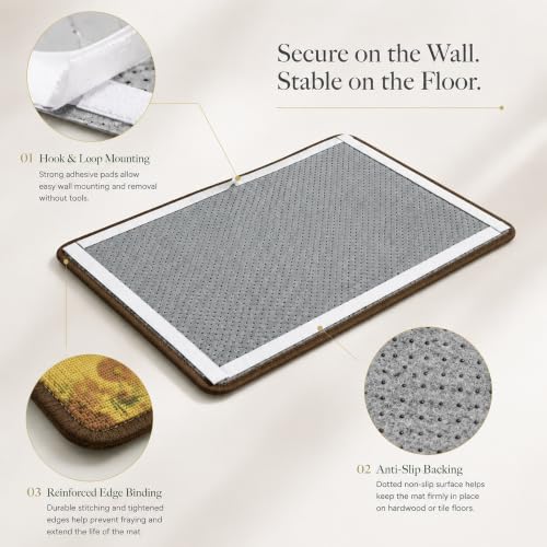 Art Sisal Cat Scratcher Mat (Sunflower)