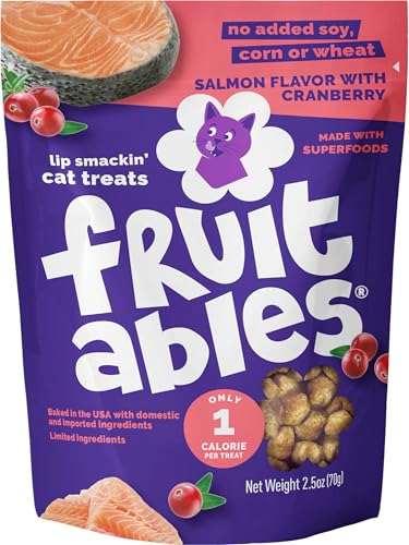 Crunchy Cat Treats (2.5 Ounce (Pack of 1) / Salmon & Cranberry)