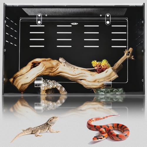 24x16x16 PVC Reptile Enclosure for Leopard Reptiles (24"16"16")