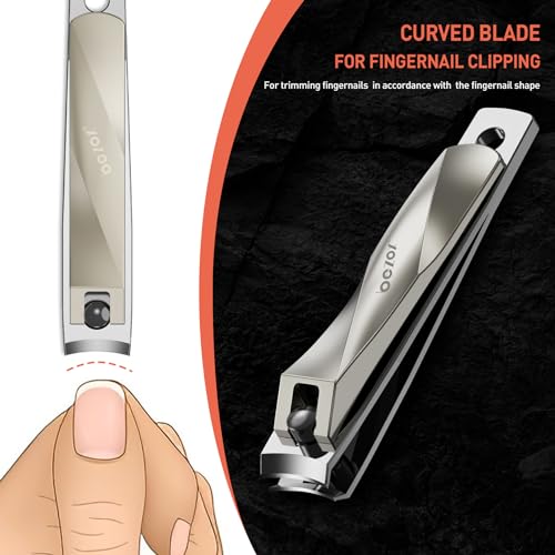 2PCS Nails Clipper Set (Champagne / Medium - Set of 2)