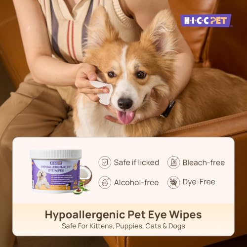 Eyes Wipes for Dogs & Cats (100 count)