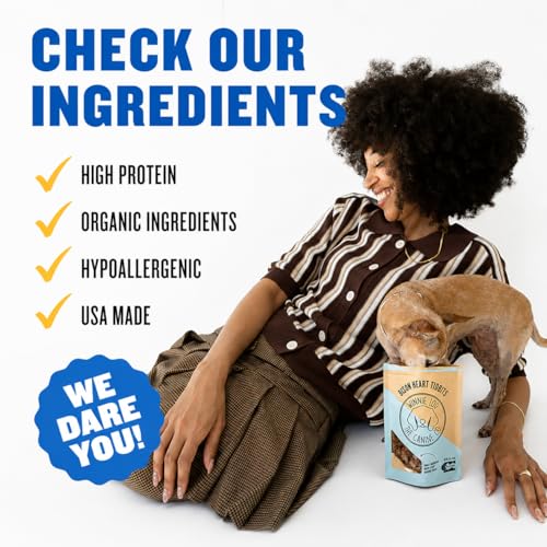Winnie Lou Organic Jerky Dog Treats Made in The USA (2 Pack (5 oz))