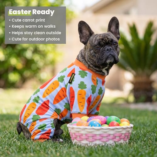 Carrot Dog Flecce Pajamas (Carrot / XX-Large)