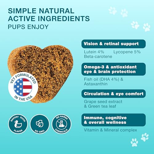 Eye Vitamins for Dogs (120 chews)